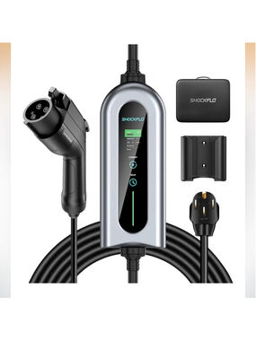 ShockFlo Electric Vehicle Charger with Accessories